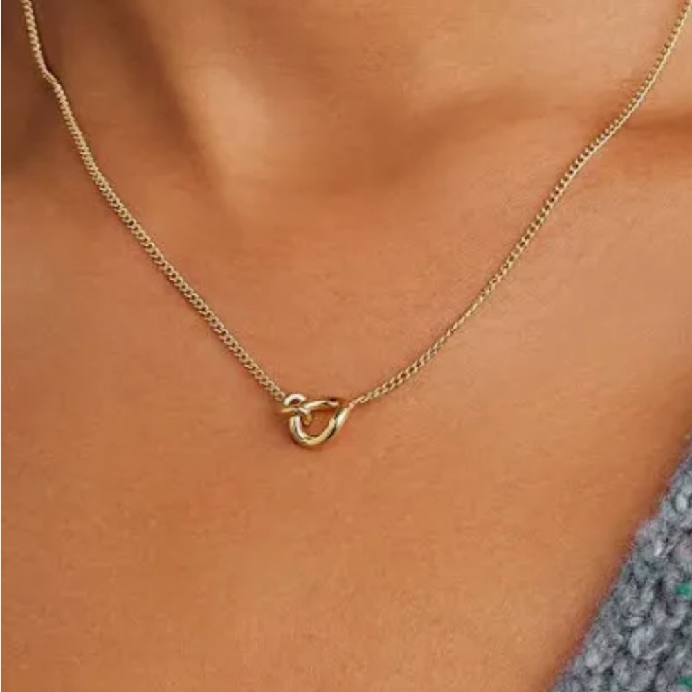 Gorjana Lou Lock Necklace